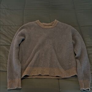 Men's Gray Crewneck Sweater